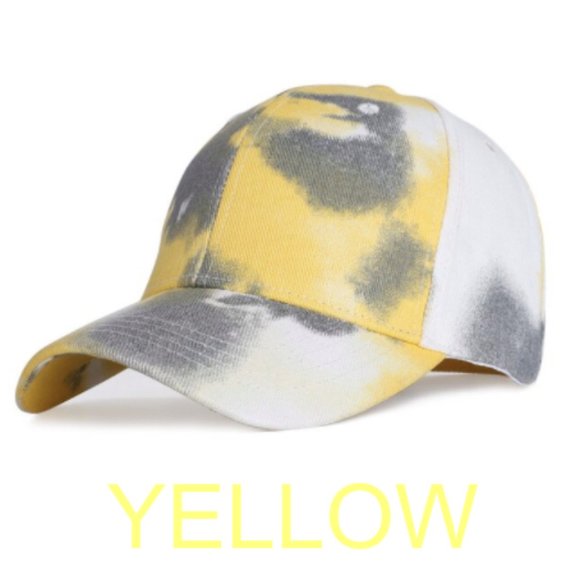 Tie-Dye Baseball Cap Men Women Cotton - Picture 5 of 16